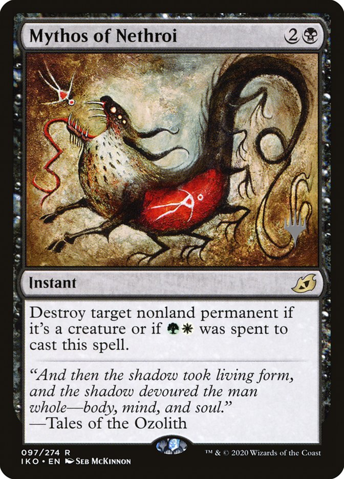 Mythos of Nethroi (Promo Pack) [Ikoria: Lair of Behemoths Promos] | Exor Games Summserside