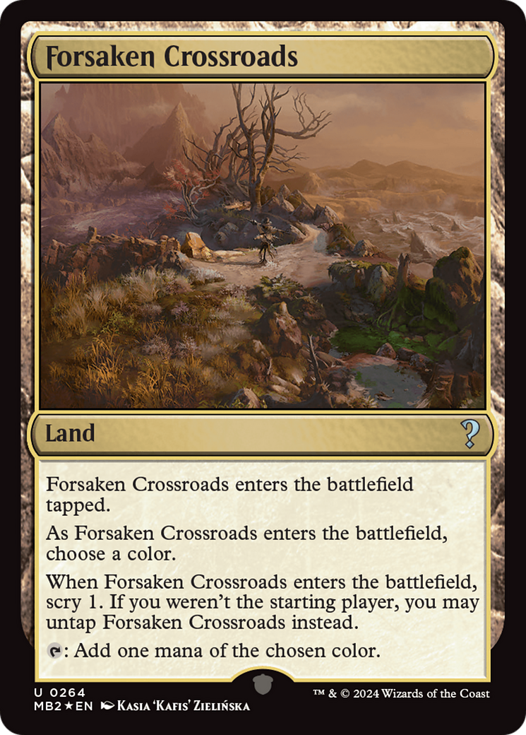 Forsaken Crossroads [Mystery Booster 2] | Exor Games Summserside