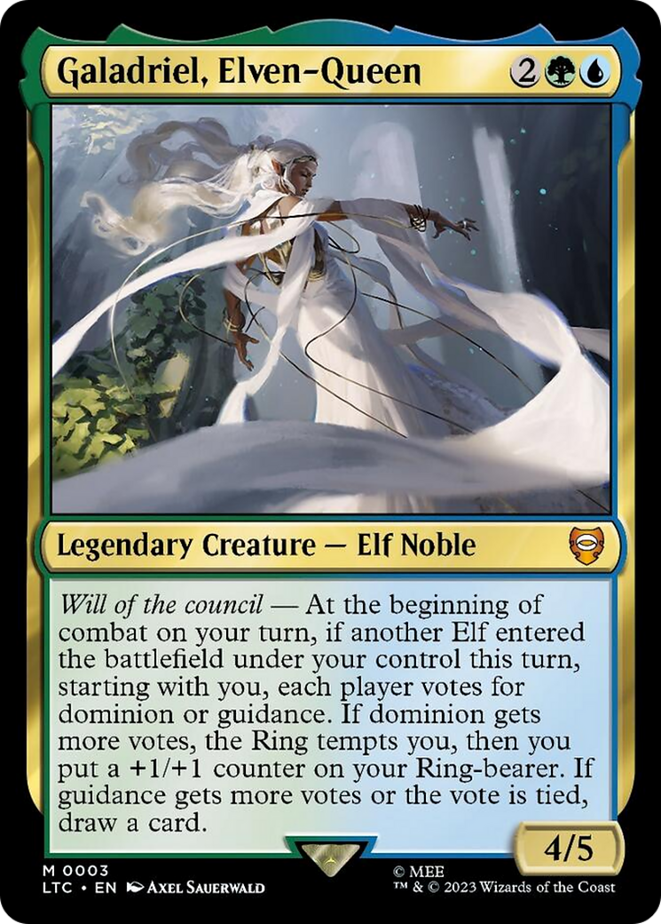 Galadriel, Elven-Queen [The Lord of the Rings: Tales of Middle-Earth Commander] | Exor Games Summserside