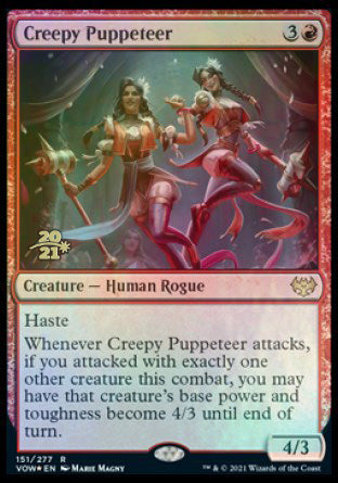 Creepy Puppeteer [Innistrad: Crimson Vow Prerelease Promos] | Exor Games Summserside