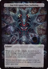 You Will Know True Suffering (Full Art) [Duskmourn: Archenemy] | Exor Games Summserside