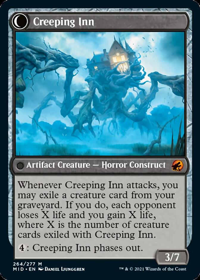 Hostile Hostel // Creeping Inn [Innistrad: Midnight Hunt] | Exor Games Summserside