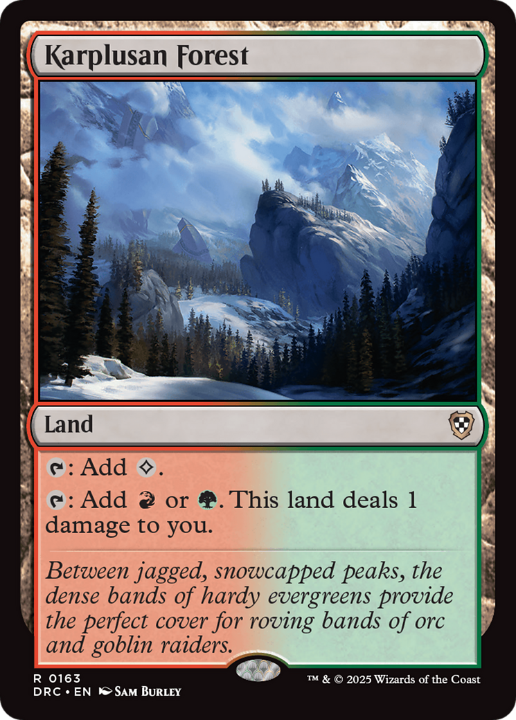 Karplusan Forest [Aetherdrift Commander] | Exor Games Summserside