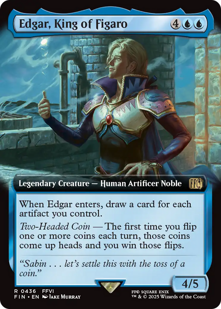 Edgar, King of Figaro (Extended Art) [FINAL FANTASY] | Exor Games Summserside