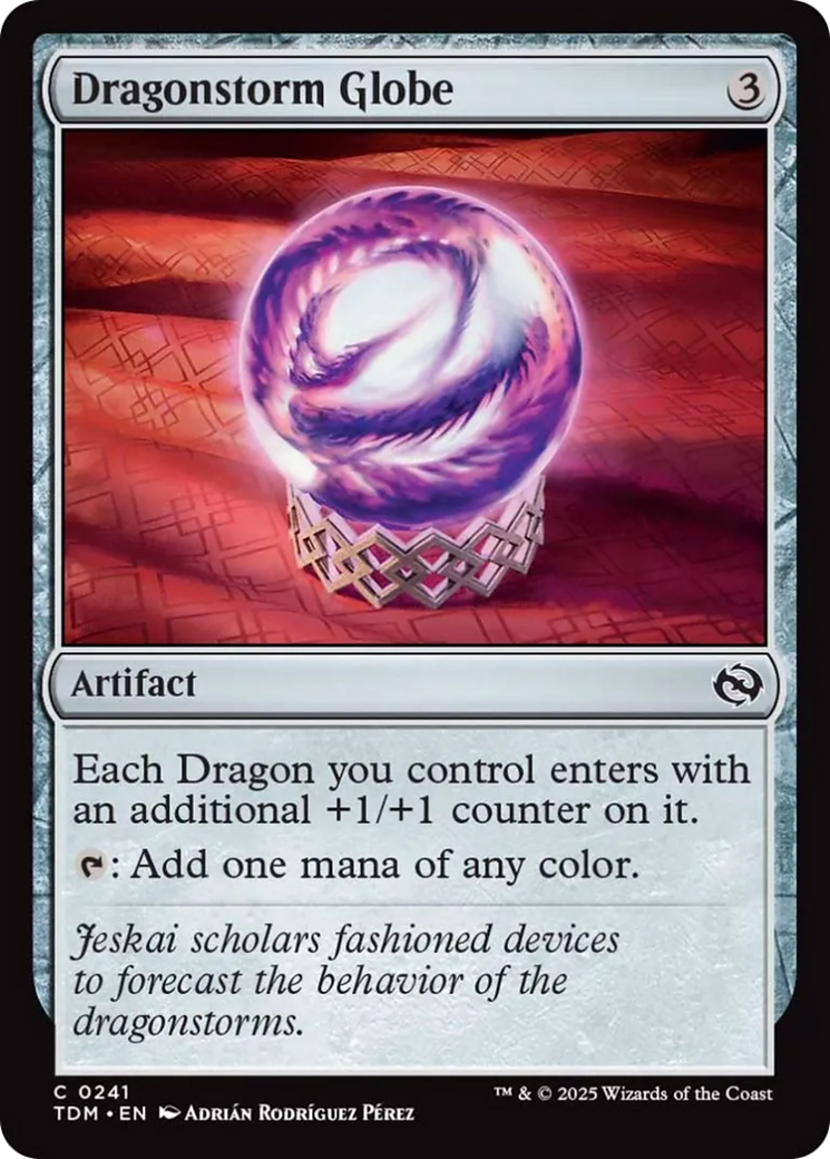 Dragonstorm Globe [Tarkir: Dragonstorm] | Exor Games Summserside