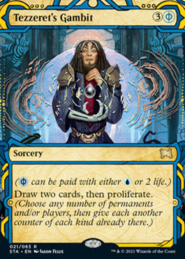 Tezzeret's Gambit (Foil Etched) [Strixhaven: Mystical Archive] | Exor Games Summserside