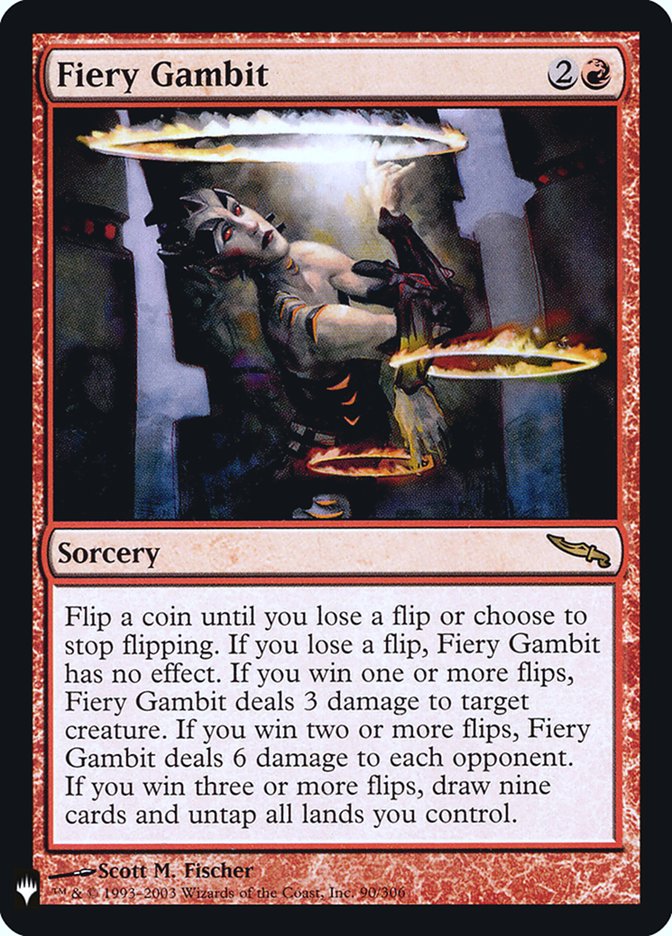 Fiery Gambit [Mystery Booster] | Exor Games Summserside