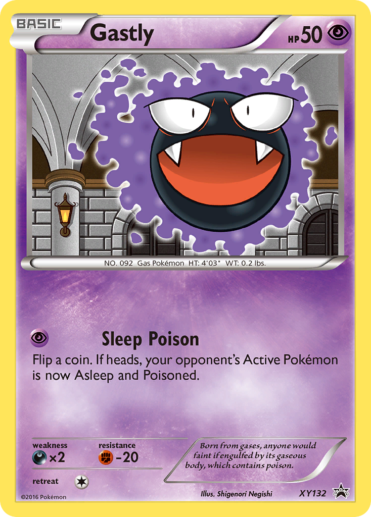 Gastly (XY132) [XY: Black Star Promos] | Exor Games Summserside