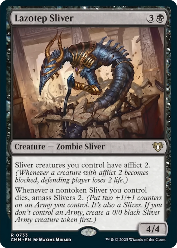 Lazotep Sliver [Commander Masters] | Exor Games Summserside