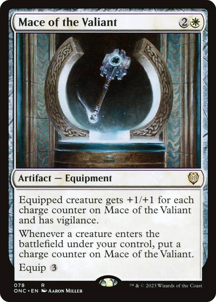 Mace of the Valiant [Phyrexia: All Will Be One Commander] | Exor Games Summserside