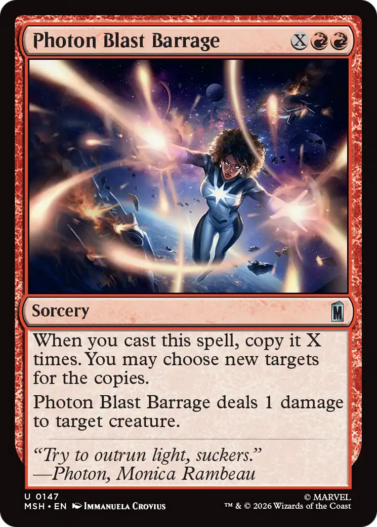 Photon Blast Barrage [Marvel Super Heroes] | Exor Games Summserside
