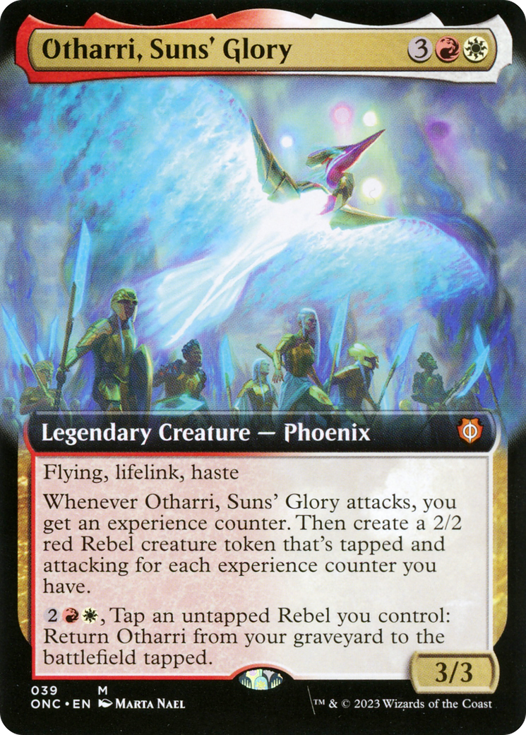 Otharri, Suns' Glory (Extended Art) [Phyrexia: All Will Be One Commander] | Exor Games Summserside