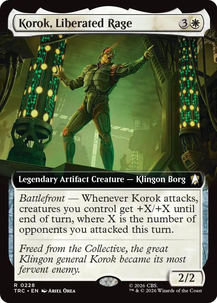 Korok, Liberated Rage (Extended Art) [Star Trek Commander] | Exor Games Summserside