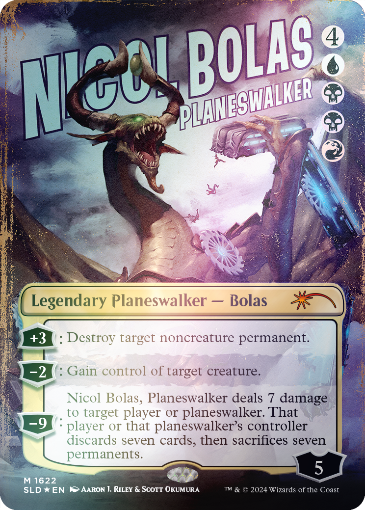 Nicol Bolas, Planeswalker (Rainbow Foil) [Secret Lair Drop Series] | Exor Games Summserside