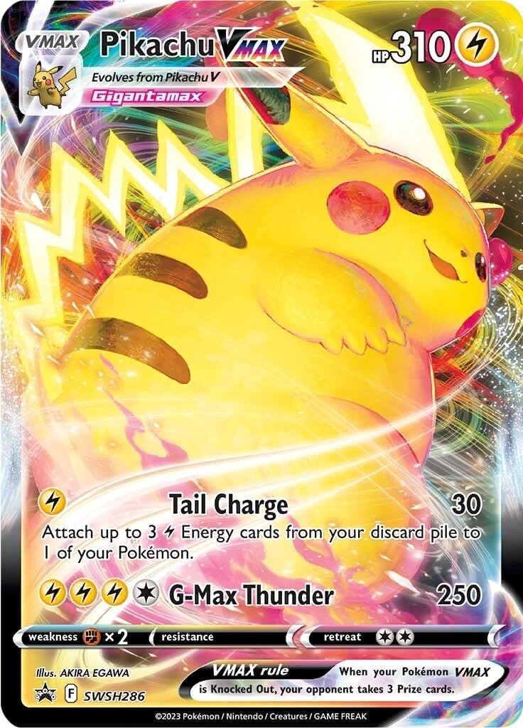 Pikachu VMAX (SWSH286) (Jumbo Card) [Sword & Shield: Black Star Promos] | Exor Games Summserside