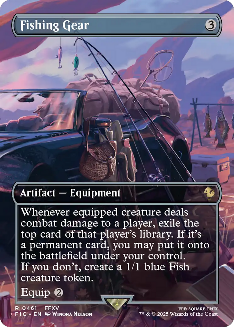 Fishing Gear (Borderless) [FINAL FANTASY Commander] | Exor Games Summserside