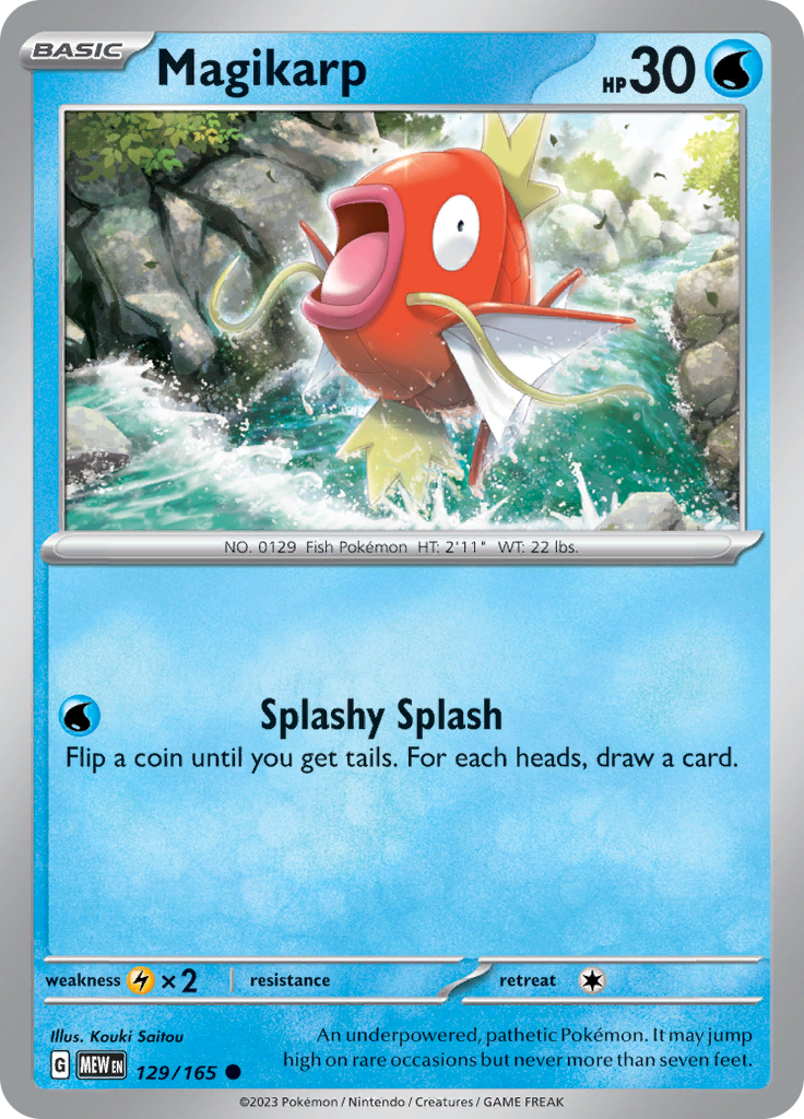 Magikarp (129/165) [Scarlet & Violet 151] | Exor Games Summserside