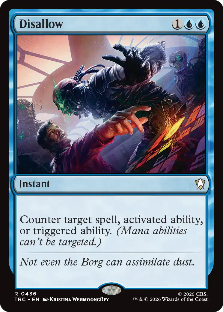 Disallow (Surge Foil) [Star Trek Commander] | Exor Games Summserside
