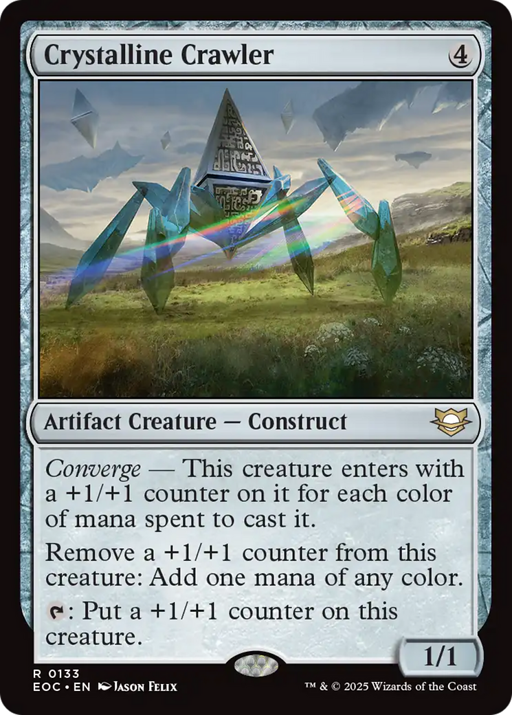 Crystalline Crawler [Edge of Eternities Commander] | Exor Games Summserside