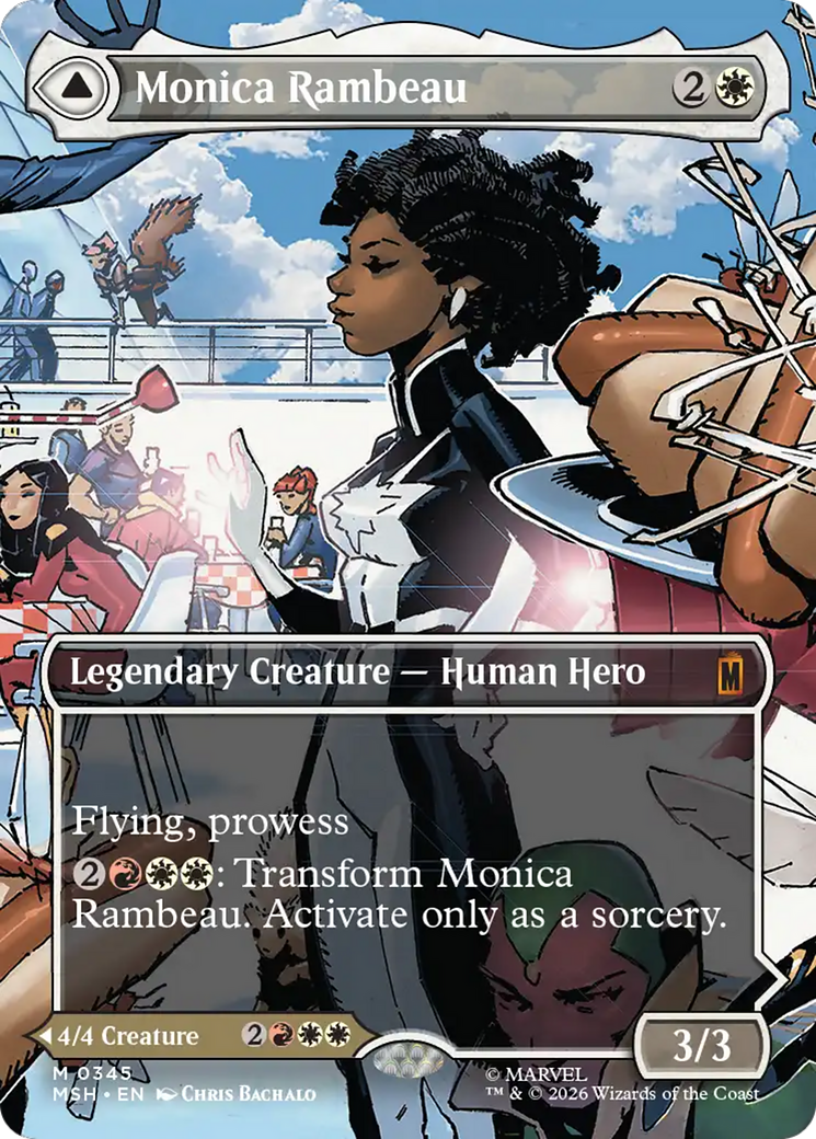 Monica Rambeau (Borderless) (0345) [Marvel Super Heroes] | Exor Games Summserside
