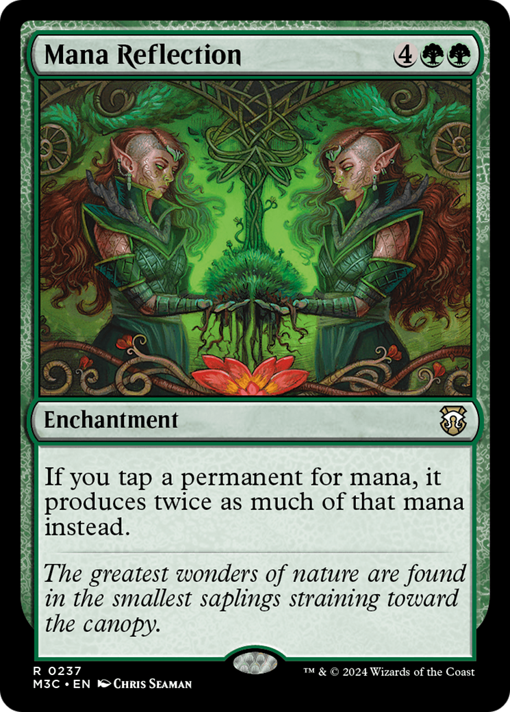 Mana Reflection (Ripple Foil) [Modern Horizons 3 Commander] | Exor Games Summserside