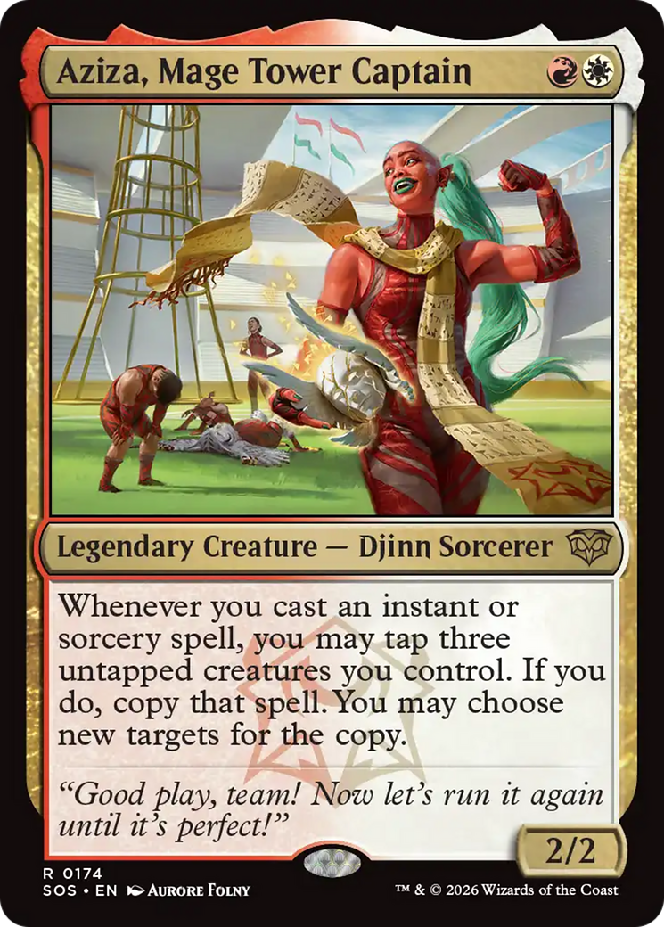 Aziza, Mage Tower Captain [Secrets of Strixhaven] | Exor Games Summserside