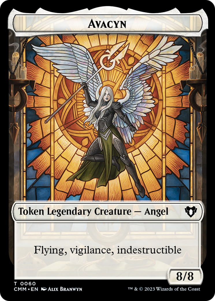 Copy (54) // Avacyn Double-Sided Token [Commander Masters Tokens] | Exor Games Summserside