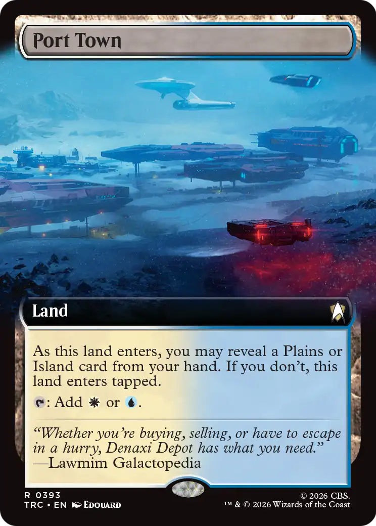 Port Town (Extended Art) [Star Trek Commander] | Exor Games Summserside