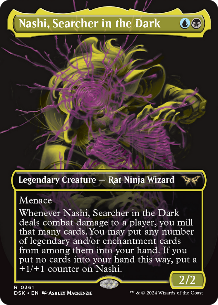 Nashi, Searcher in the Dark (Showcase) [Duskmourn: House of Horror] | Exor Games Summserside