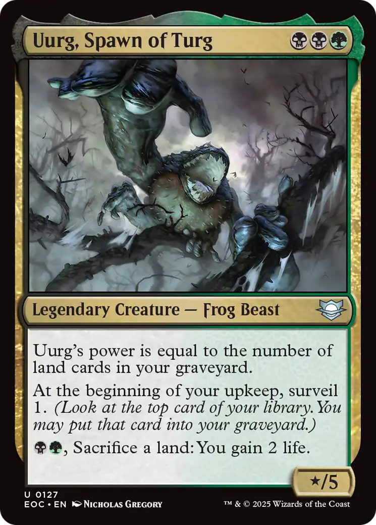 Uurg, Spawn of Turg [Edge of Eternities Commander] | Exor Games Summserside