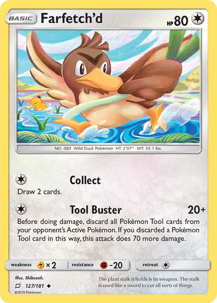 Farfetch'd (127/181) [Sun & Moon: Team Up] | Exor Games Summserside