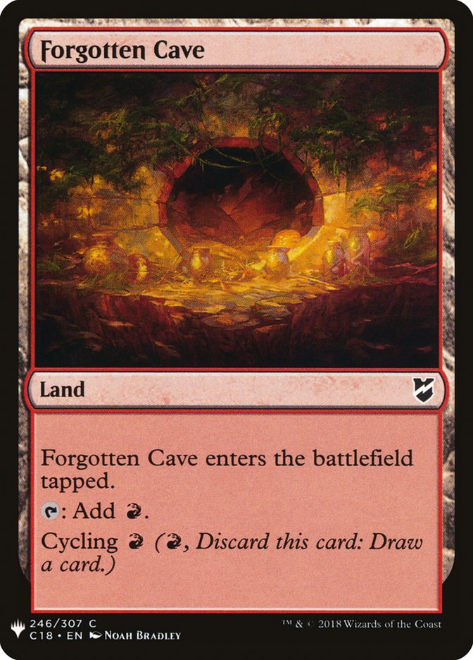 Forgotten Cave [Mystery Booster] | Exor Games Summserside