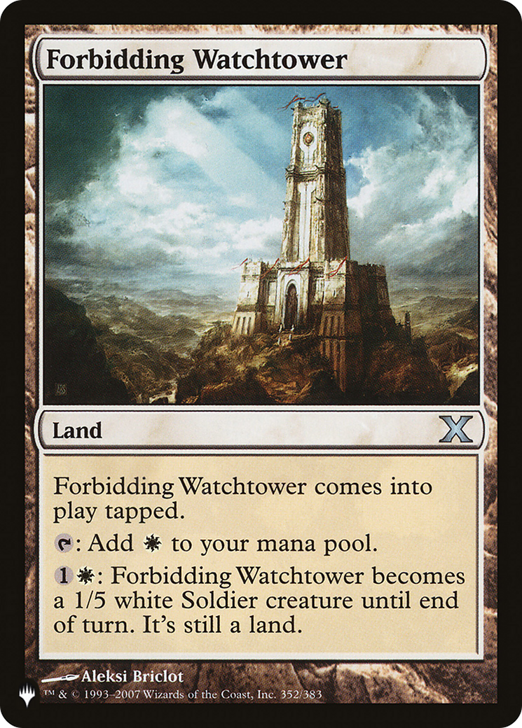 Forbidding Watchtower [The List] | Exor Games Summserside