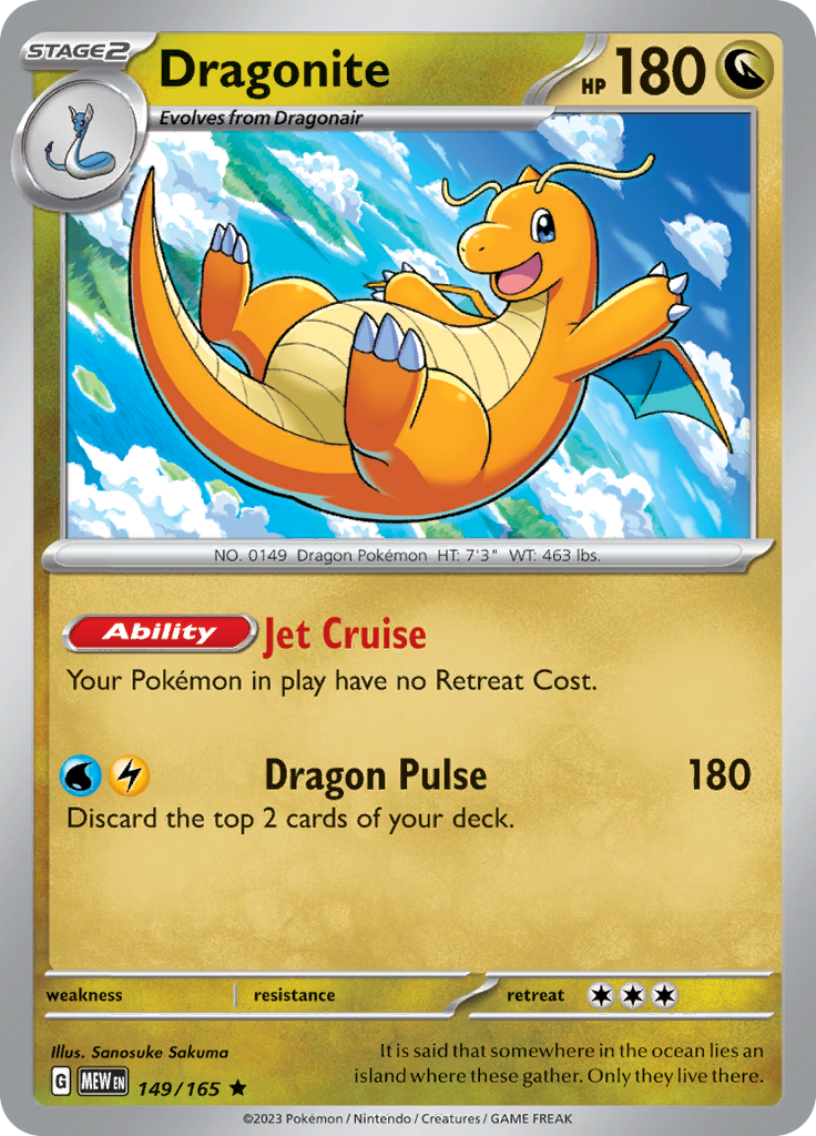 Dragonite (149/165) [Scarlet & Violet: 151] | Exor Games Summserside