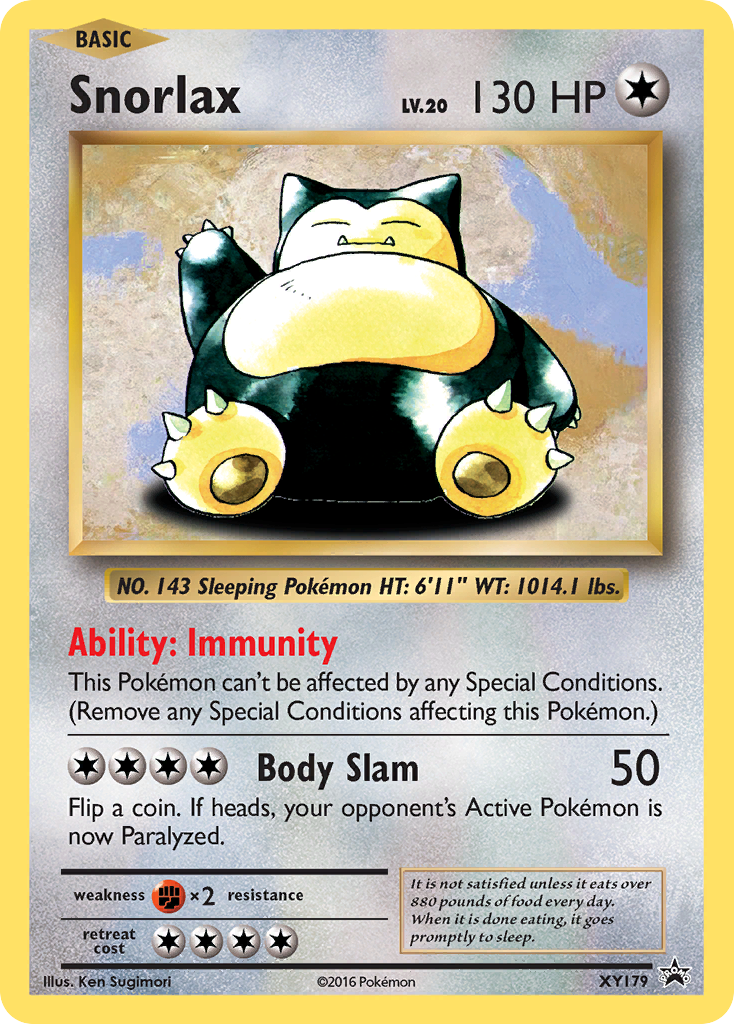 Snorlax (XY179) [XY: Black Star Promos] | Exor Games Summserside