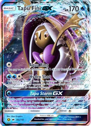 Tapu Fini GX (39a/147) [Alternate Art Promos] | Exor Games Summserside