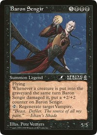 Baron Sengir (Oversized) [Oversize Cards] | Exor Games Summserside