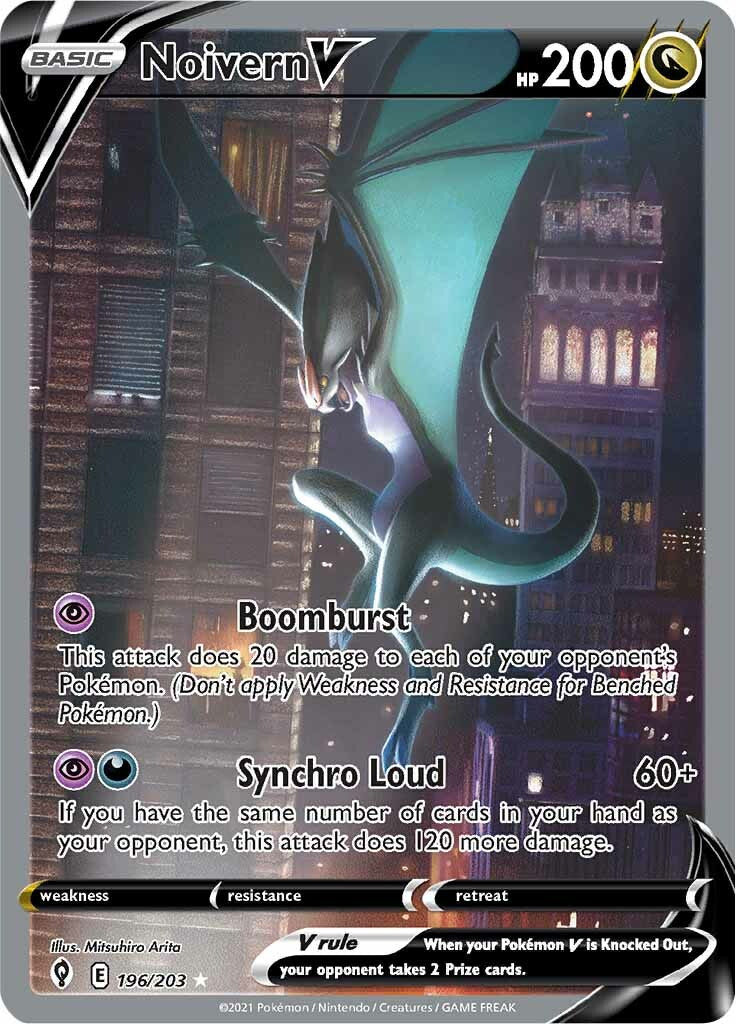 Noivern V (196/203) [Sword & Shield: Evolving Skies] | Exor Games Summserside