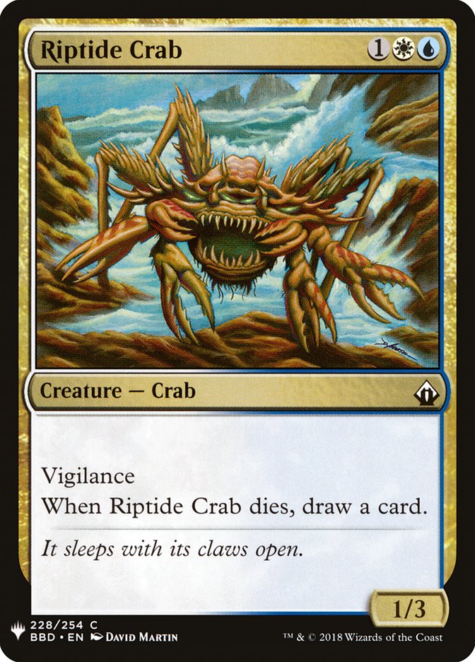 Riptide Crab [Mystery Booster] | Exor Games Summserside