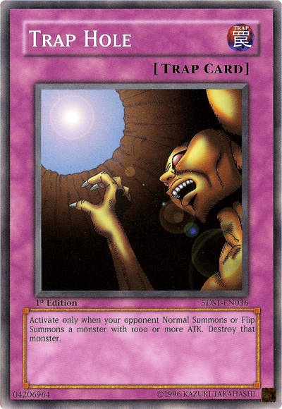 Trap Hole [5DS1-EN036] Common | Exor Games Summserside