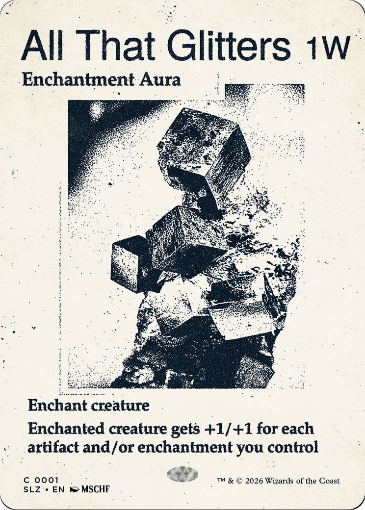 All That Glitters (0001) [Secret Lair x MSCHF: The Zeta Set] | Exor Games Summserside
