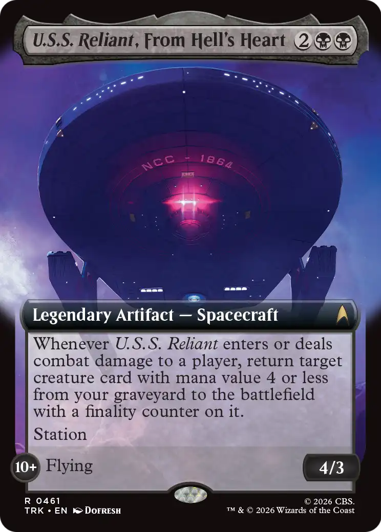 U.S.S. Reliant, From Hell's Heart (Extended Art) [Star Trek] | Exor Games Summserside