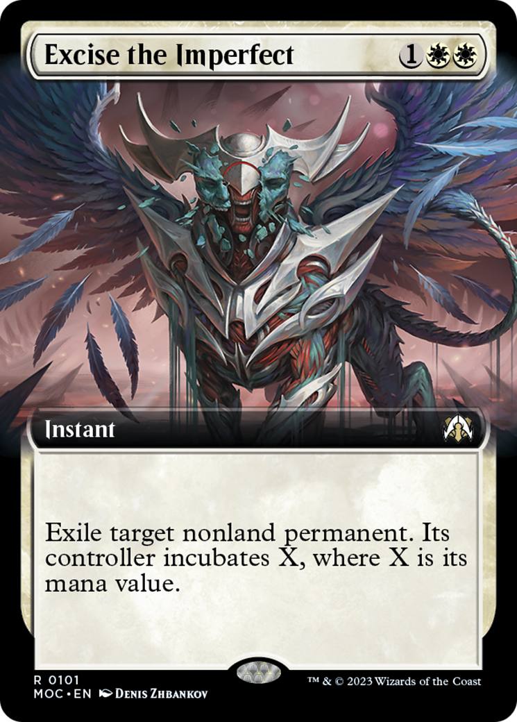 Excise the Imperfect (Extended Art) [March of the Machine Commander] | Exor Games Summserside
