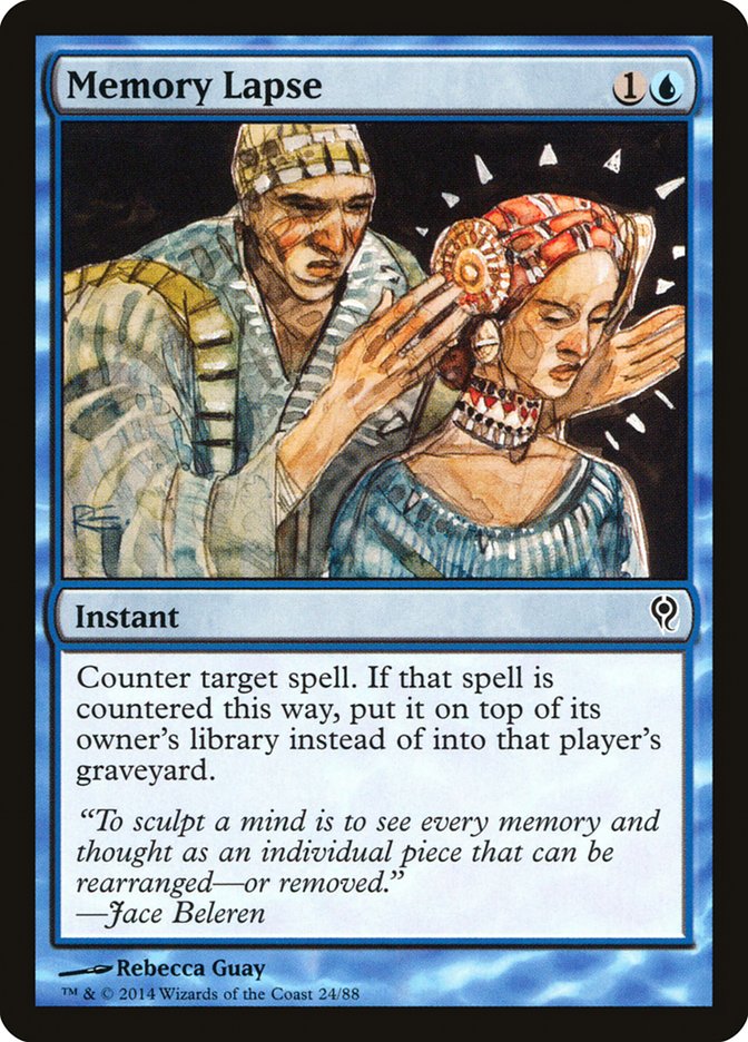 Memory Lapse [Duel Decks: Jace vs. Vraska] | Exor Games Summserside