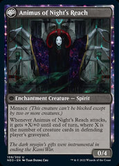 The Long Reach of Night // Animus of Night's Reach [Kamigawa: Neon Dynasty] | Exor Games Summserside