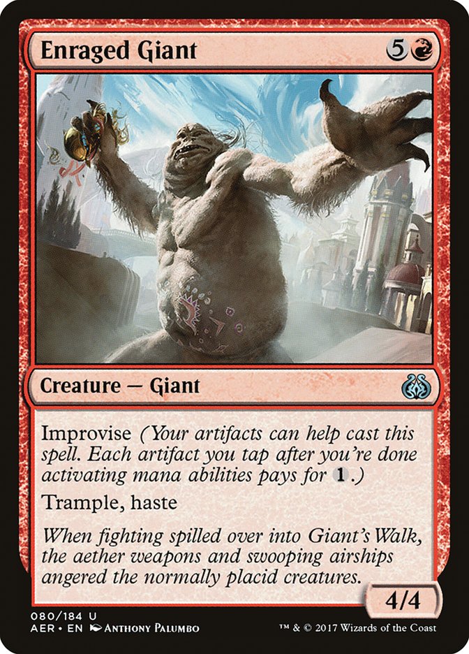 Enraged Giant [Aether Revolt] | Exor Games Summserside