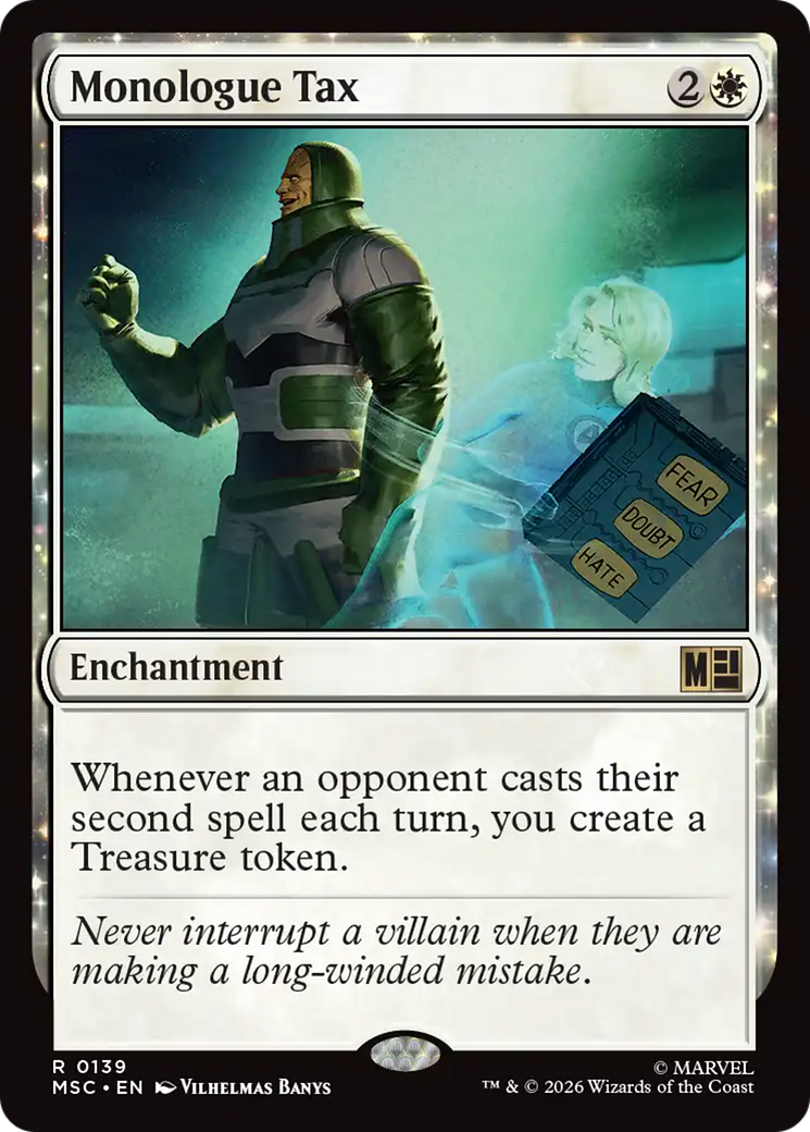 Monologue Tax [Marvel Super Heroes Commander] | Exor Games Summserside