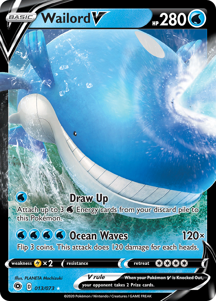 Wailord V (013/073) [Sword & Shield: Champion's Path] | Exor Games Summserside