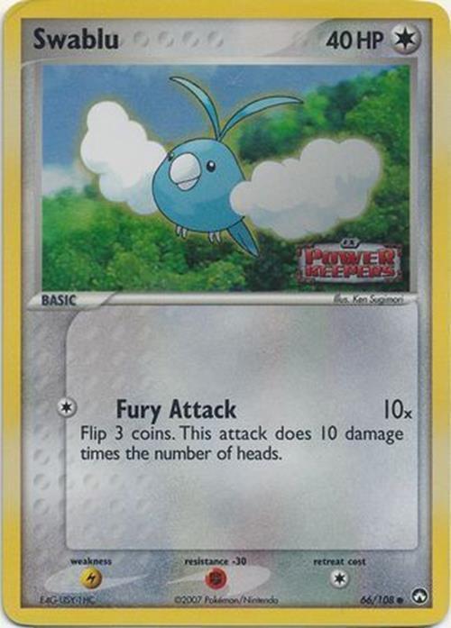 Swablu (66/108) (Stamped) [EX: Power Keepers] | Exor Games Summserside
