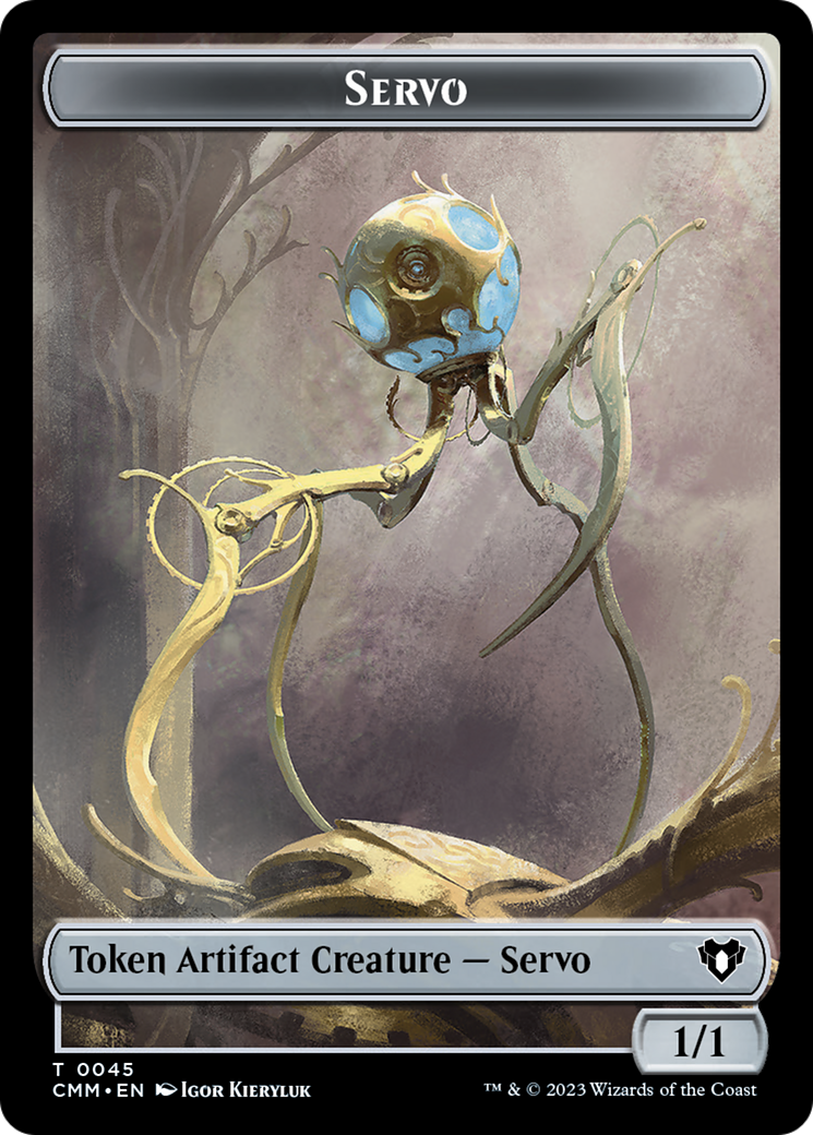 Servo Token [Commander Masters Tokens] | Exor Games Summserside